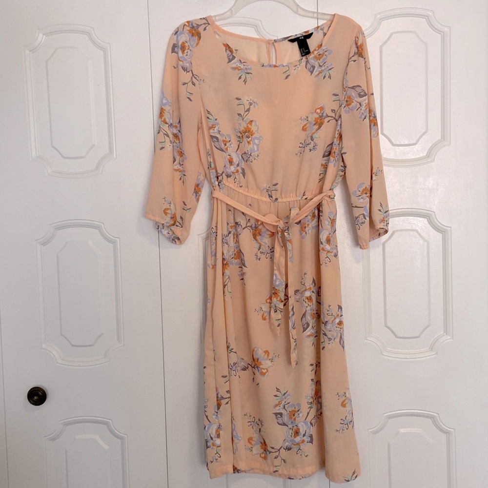 Peach H&M women’s dress sz 14
